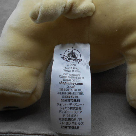 Puppy Pals Sleeping Rolly the Pug 13" Plush Cuddleez Disney Store Disney Junior - Picture 8 of 8